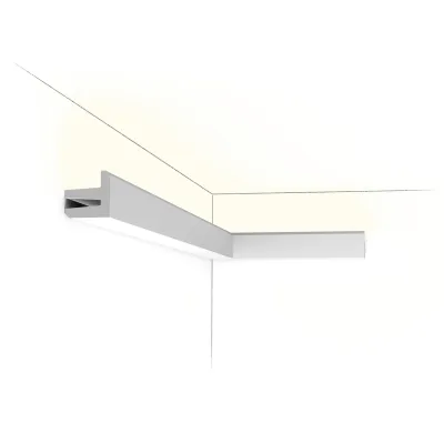 Profil LED C380 — cornișă pentru iluminare indirectă, seria L3