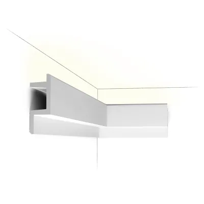 Profil LED C383 — cornișă pentru iluminare indirectă, seria L3