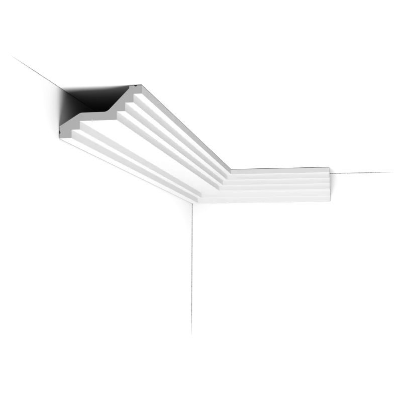 Cornișă decorativă C400 — stil Art Deco, 6 cm - Image 1
