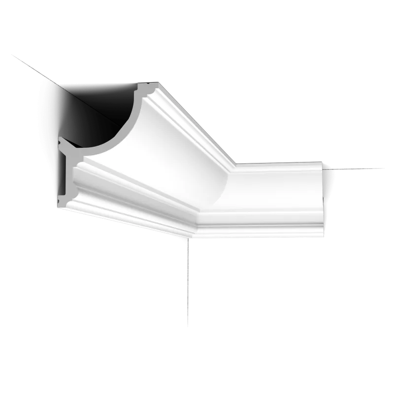 Cornișă decorativă C901, 14,8 x 12,4 cm, stil Ovolo - Image 1