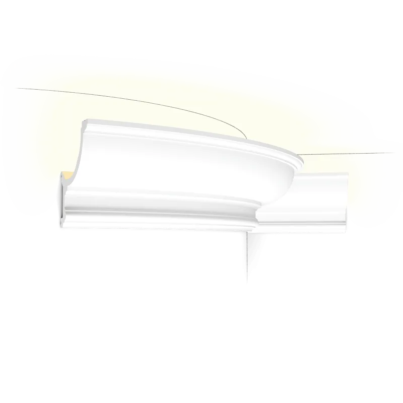 Cornișă decorativă C901, 14,8 x 12,4 cm, stil Ovolo - Image 3