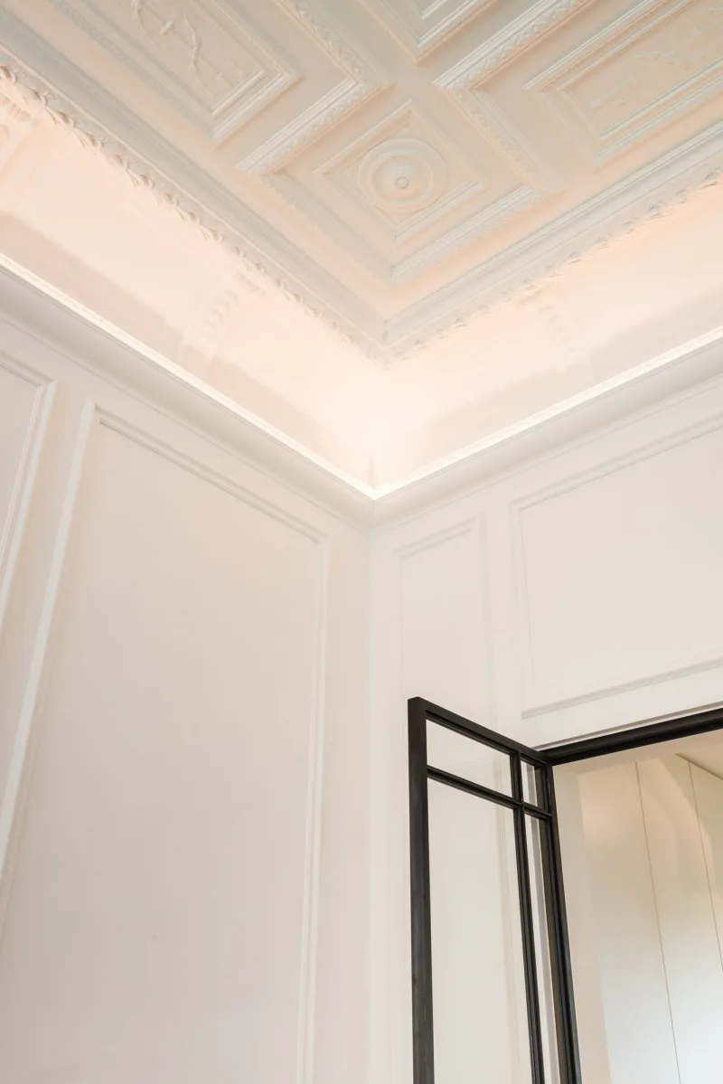Cornișă decorativă C902 — Ovolo, 10.3 cm, variantă flexibilă - Image 4