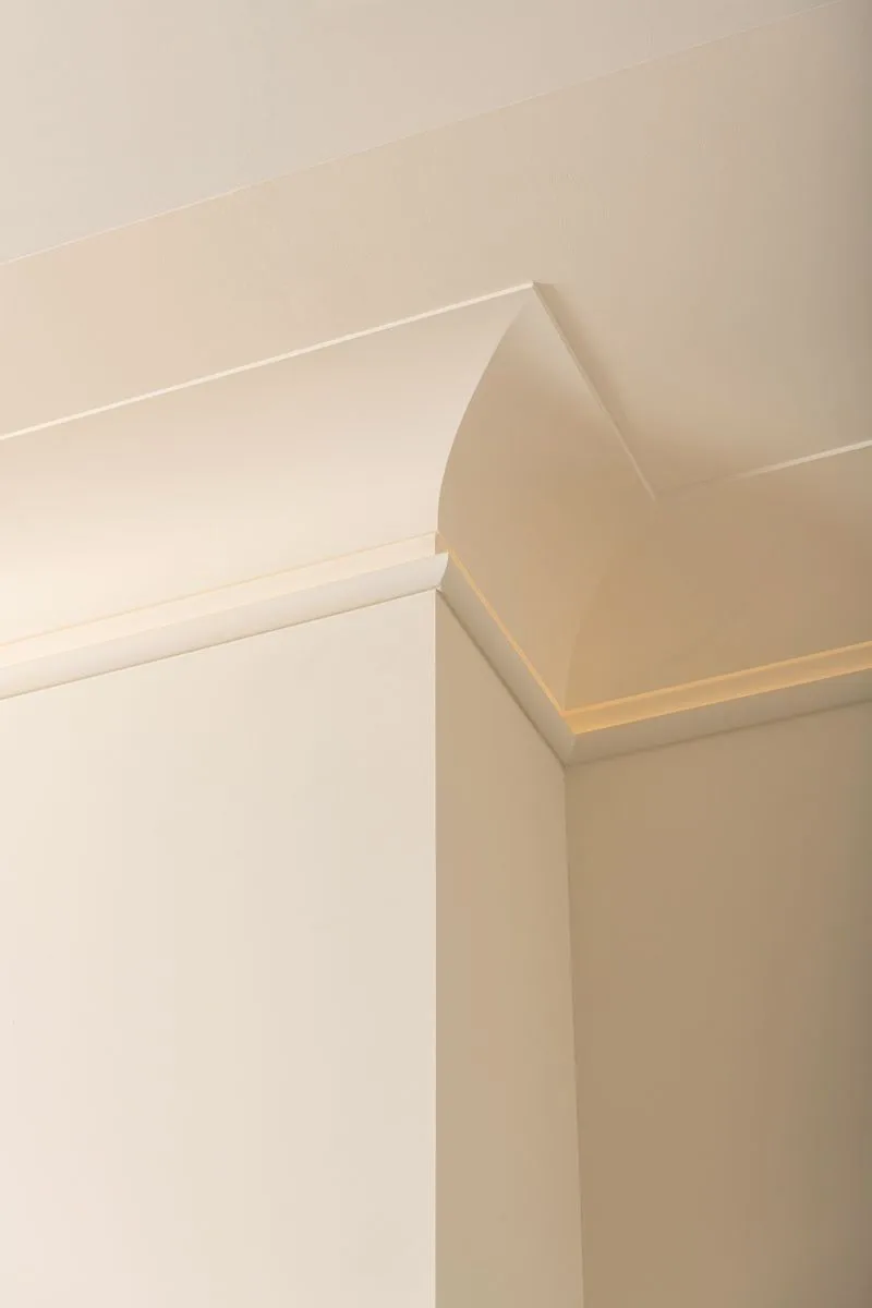 Cornișă decorativă C990 INFINITY — mulură asimetrică, 15.9 cm - Image 2