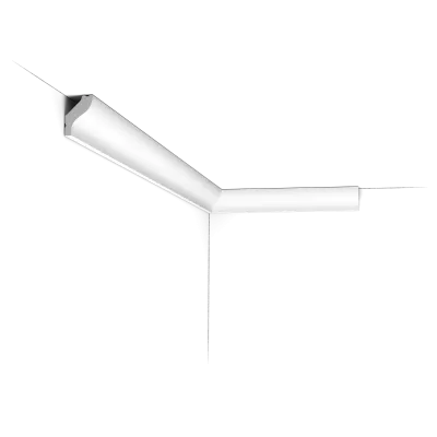 Cornișă decorativă CB500 — profil de bază, 2.5 cm