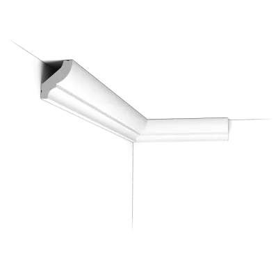 Cornișă decorativă CB501 — profil de bază, 4.1 cm