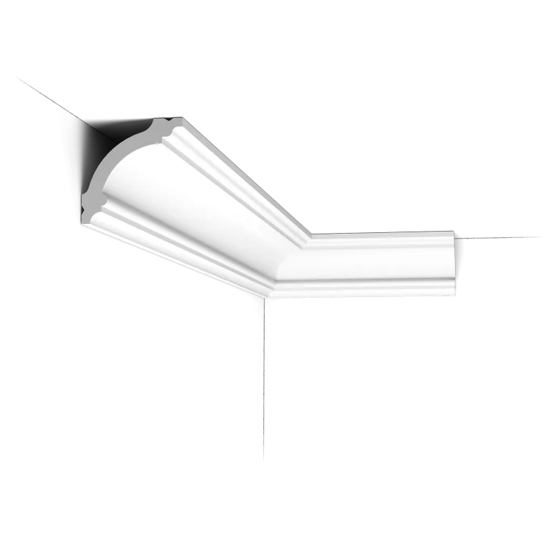 Cornișă decorativă CB511 — model clasic liniar, 6.7 cm - Image 1