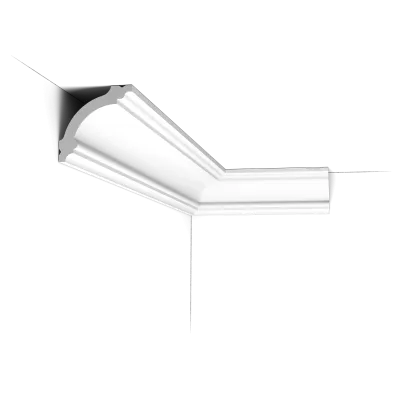 Cornișă decorativă CB511 — model clasic liniar, 6.7 cm