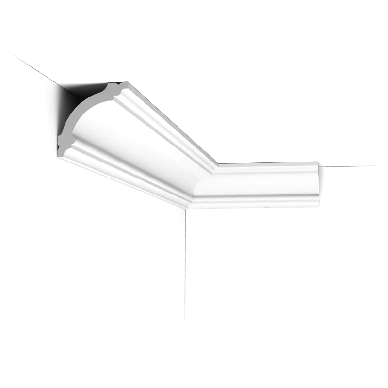 Cornișă decorativă CB511 — model clasic liniar, 6.7 cm - Image 2