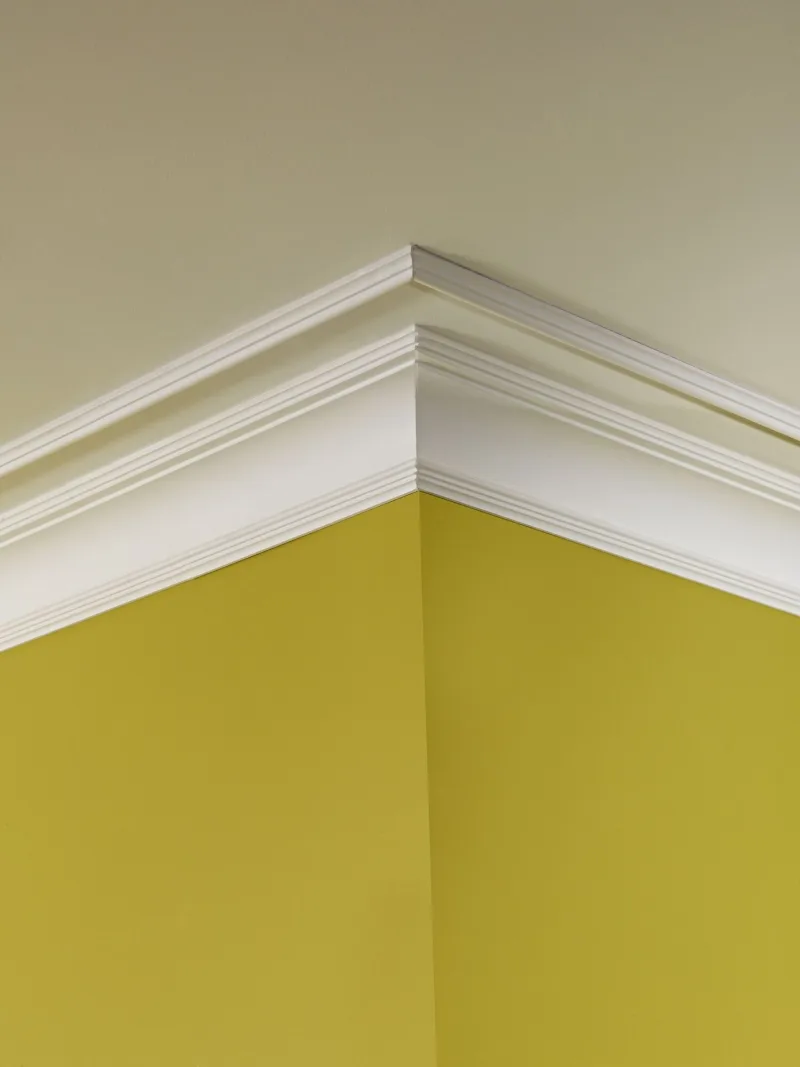 Cornișă decorativă CB512 — design liniar clasic, 9 cm - Image 2