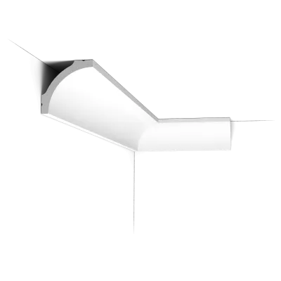 Cornișă decorativă CB522 — profil clasic mediu, 6,7 cm