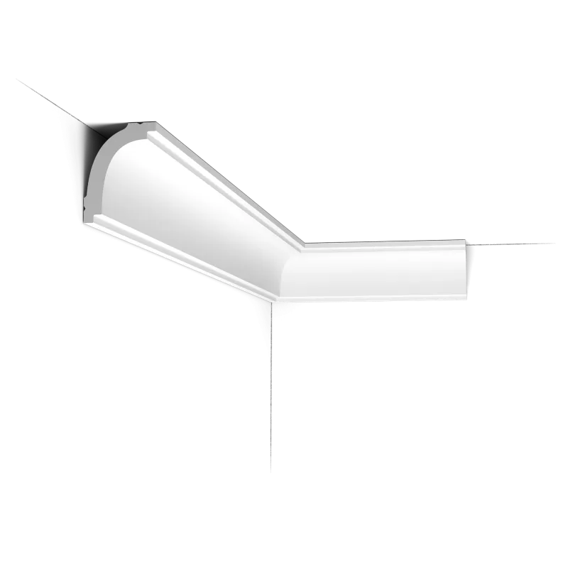 Cornișă decorativă CB523 — curbură simplă, 5.9 cm - Image 1