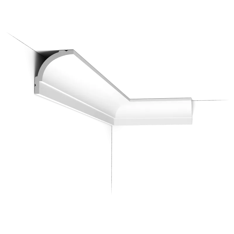 Cornișă decorativă CB525 — curbură simplă, 6.5 cm - Image 2