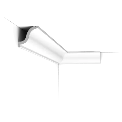Cornișă decorativă CX108 — profil elegant în formă de S, 5,4 cm