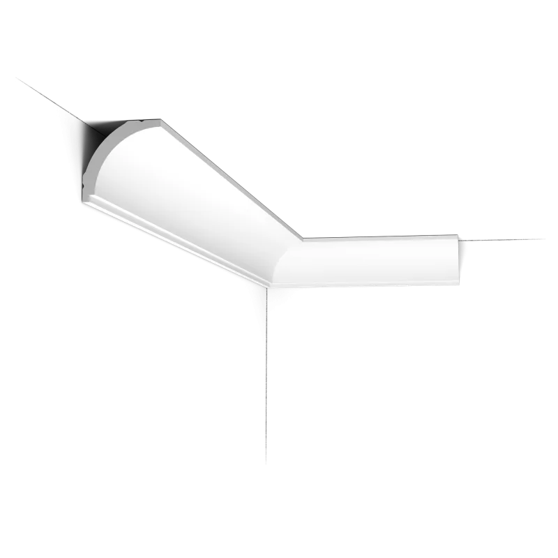Cornișă decorativă CX109 — curbă simplă 4,4 cm, versiune Flex - Image 1