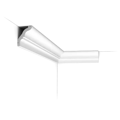 Cornișă decorativă CX112, 5,4 x 3,8 cm, linii dinamice