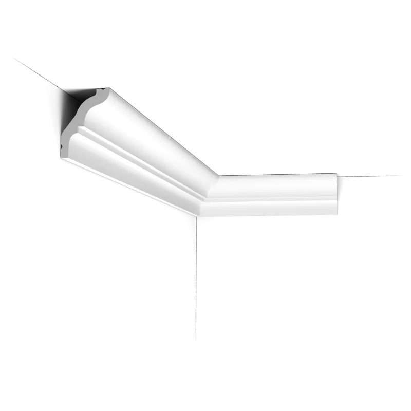 Cornișă decorativă CX112, 5,4 x 3,8 cm, linii dinamice - Image 2
