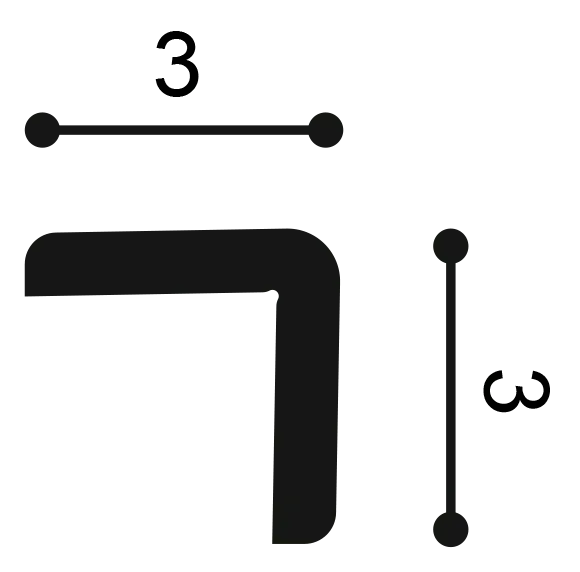 Cornișă decorativă CX134 — profil multifuncțional, 3 cm - Image 3