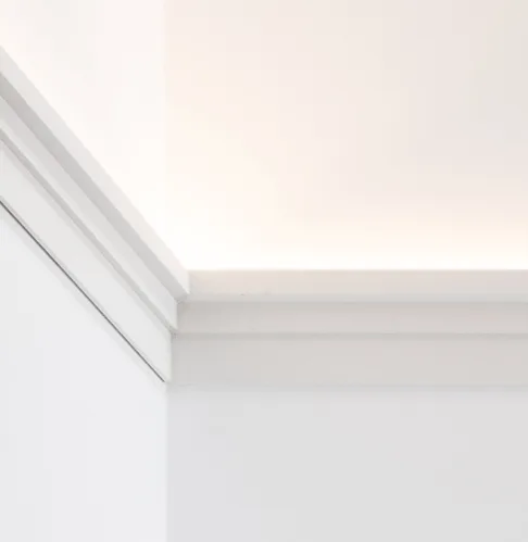 Cornișă pentru iluminare indirectă CX196 U-STEPS, 11,3 x 4 cm - Image 3