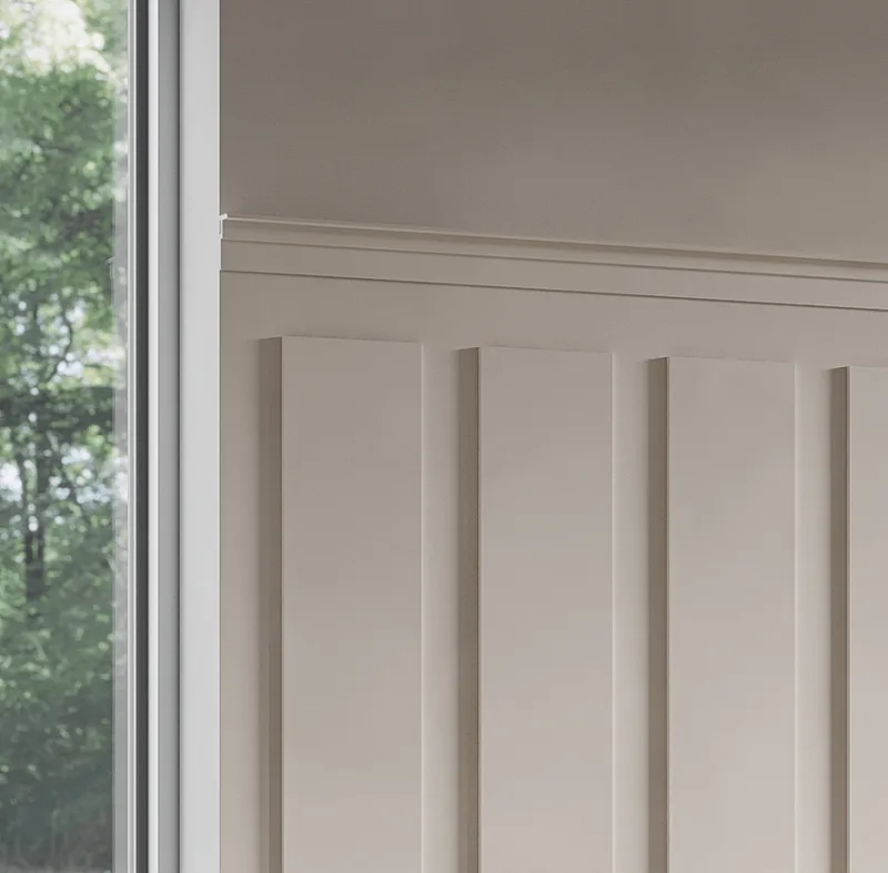 Brâu decorativ CX197 U-STEPS, 5 x 9,3 cm, lungime 200 cm - Image 3