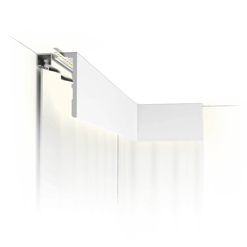 Profil LED CX216 LEDGE — 260 cm, profil în formă de L - Image 1