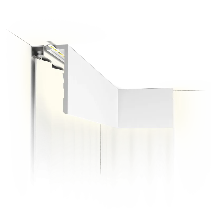 Profil LED CX217 LEDGE — 260 cm, profil în formă de L - Image 1