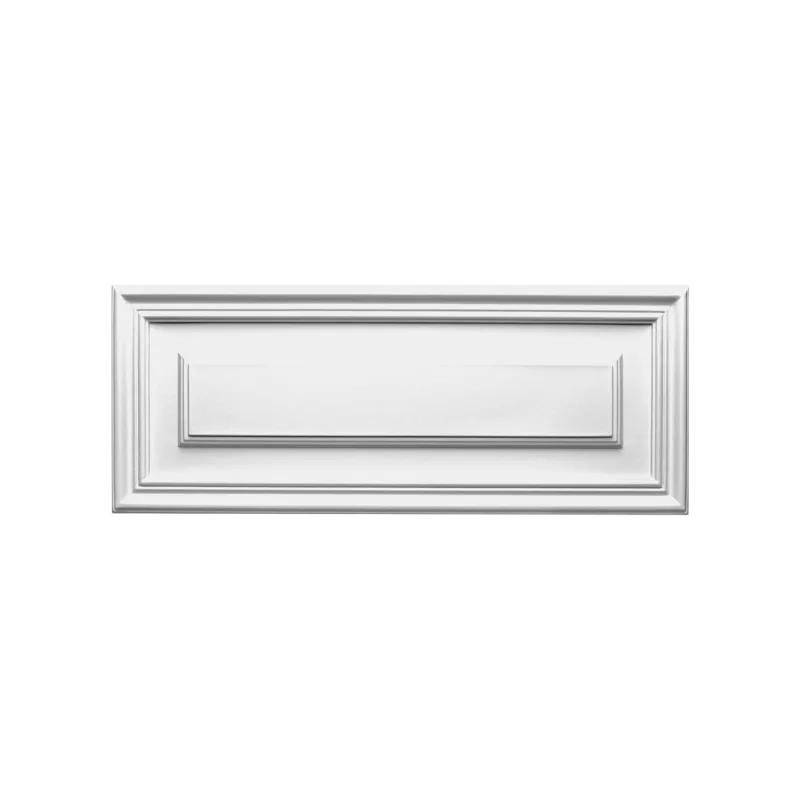Panou decorativ dreptunghiular D504, 55 x 22 cm, pentru uși și pereți - Image 1