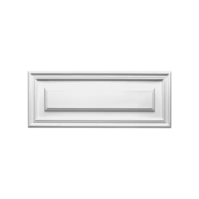 Panou decorativ dreptunghiular D504, 55 x 22 cm, pentru uși și pereți