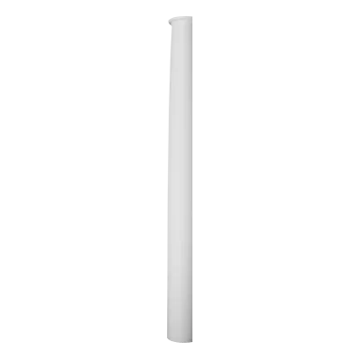 Semicoloană decorativă K1101, netedă, fără caneluri, înălțime 202 cm