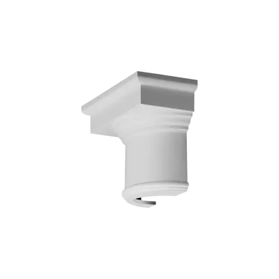 Capitel decorativ K1111, semicapitel doric simplu
