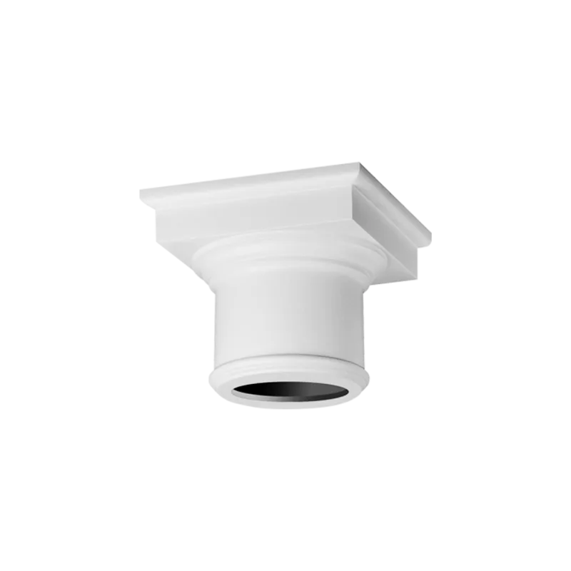Capitel decorativ K1112 — stil doric simplu, 36,5×36,5 cm - Image 2