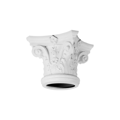 Capitel decorativ K1122 — stil corintic, frunze și volute de acant