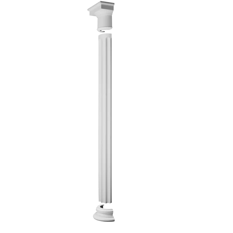 Piedestal decorativ K1151 — jumătate, stil doric - Image 2