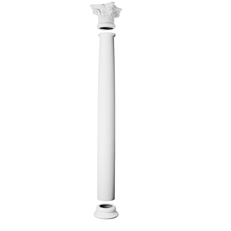 Piedestal decorativ K1152 — stil doric, pentru coloană întreagă - Image 3