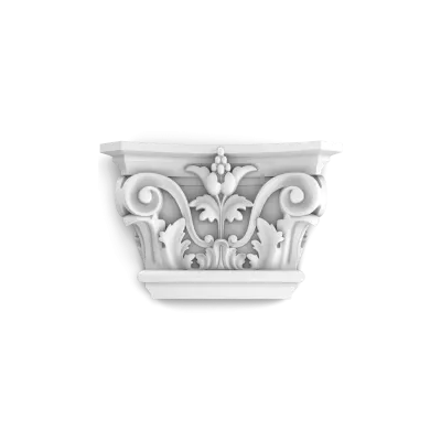 Capitel decorativ K201 — stil corintic, pentru pilaștri