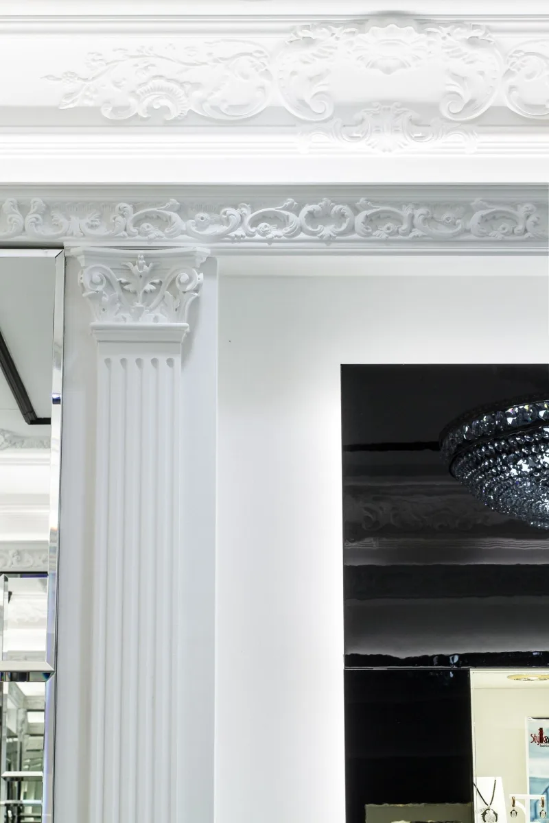 Capitel decorativ K201 — stil corintic, pentru pilaștri - Image 2