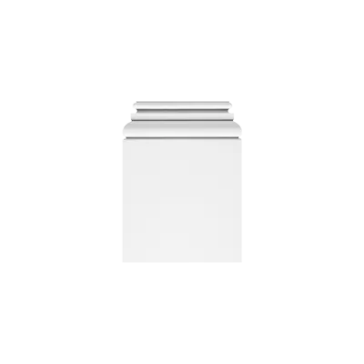 Piedestal decorativ K254 — stil doric, lat, pentru pilaștri