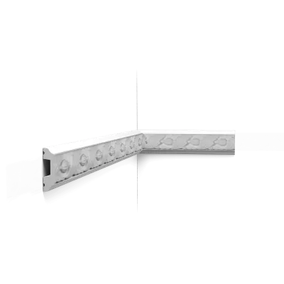 Brâu decorativ P1020 cu frunze de acant, 4,9 cm