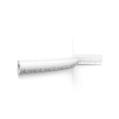Brâu decorativ P3020, model rotunjit cu frunze de acant, flexibil