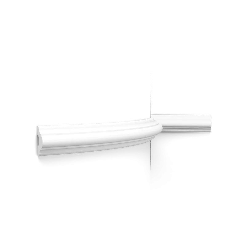 Brâu decorativ P4020, curbe delicate, flexibil, 5 x 2,9 cm - Image 1
