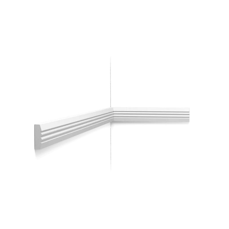 Brâu decorativ P5021, plat, design liniar, 3,1 x 0,9 cm - Image 1