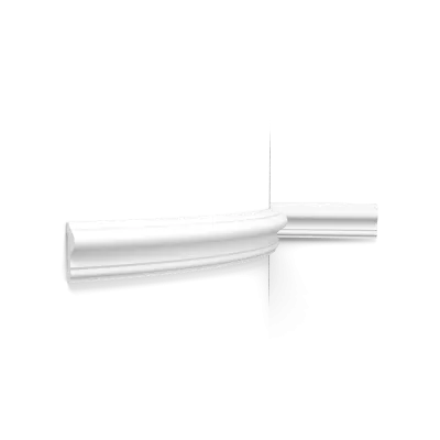 Brâu decorativ P8030, curbe delicate, flexibil, 4,1 x 1,7 cm