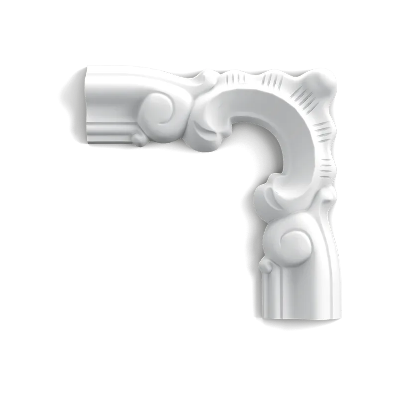 Brâu decorativ P8030D — profil curbat elegant, 13,2 cm - Image 2