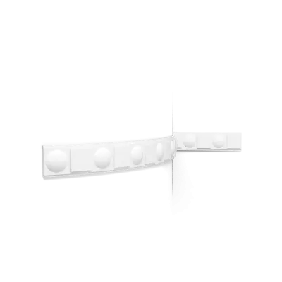 Brâu decorativ P9902 LINK — model Art Deco, disponibil și flexibil, 200 cm