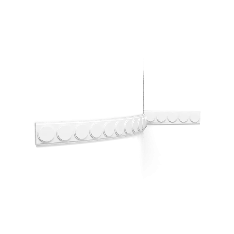 Brâu decorativ P9905 MEDALLION, 6 cm, flexibil, stil Art Deco - Image 1