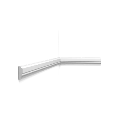 Brâu decorativ PX116 — profil simplu, colțuri rotunjite