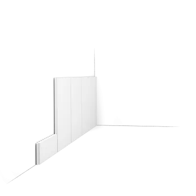 Profil decorativ PX147 — bază pentru lambriu, montaj rapid