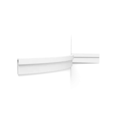Plintă flexibilă PX198 U-STEPS, 8,3 cm înălțime, variantă și rigidă