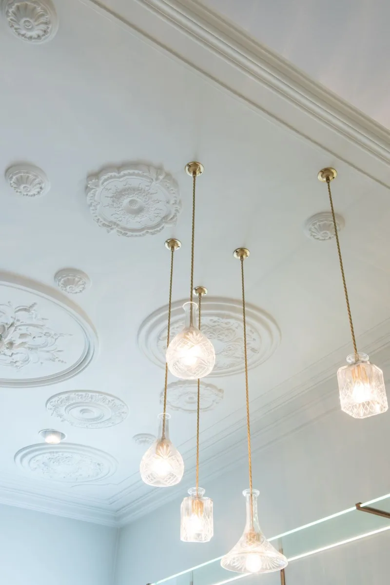 Rozetă decorativă R10 — 15 cm, pentru mascarea cablurilor - Image 2
