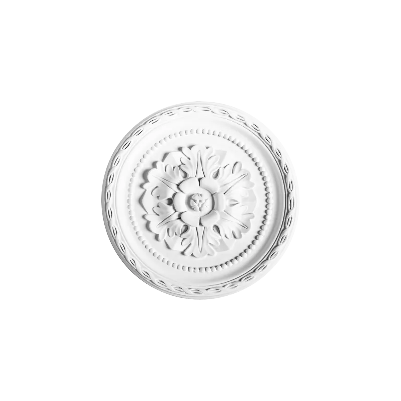 Rozetă decorativă R13 — 28 cm, model flori și frunze - Image 1