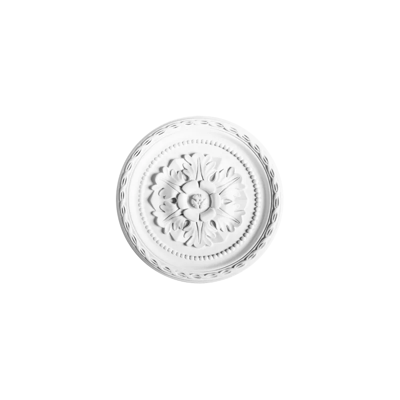 Rozetă decorativă R13 — 28 cm, model flori și frunze - Image 2